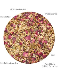 Golosina Natural para Pollos Exotic Nutrition 0.68 kg - Insectos y Polen 2