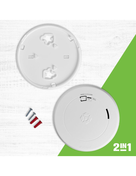 Alarma Combinada de Humo y Monóxido First Alert SMCO210