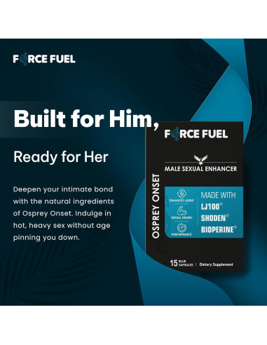 Píldoras Sexuales para Hombres Osprey Onset - 15 Cápsulas