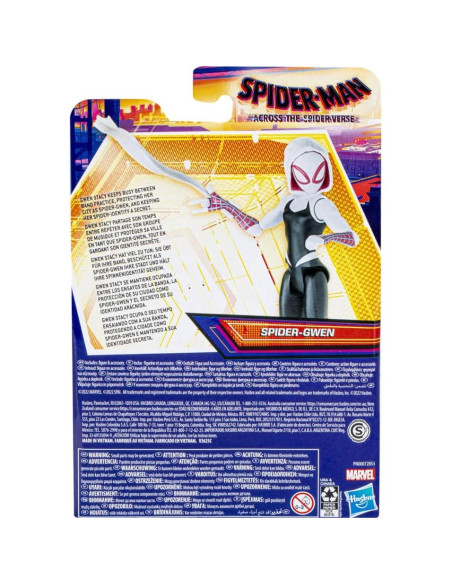 Figura de Acción Spider-Gwen Marvel 15 cm con Accesorio