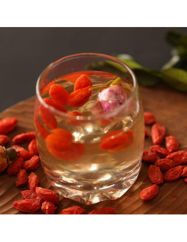 Baya de Goji Secas 250g - Lycium Chinense - Lobo Chino Rojo