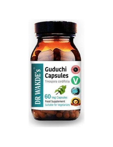 Cápsulas Guduchi DR WAKDE 60 Veganas 500mg Suplemento Natural