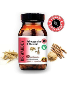 Cápsulas de Ashwagandha y Shatavari DR WAKDE - 60 Veganas 2