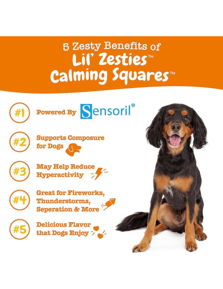 Golosinas Calmantes para Perros Zesty Paws 20 oz - Alivio Estrés