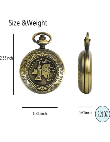 Brújula Clásica Antiguo HCJspring para Senderismo y Camping