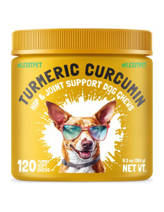 Suplemento de Cúrcuma y Curcumina LEGITPET 120 Masticables