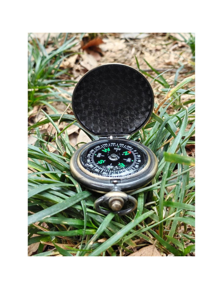 Brújula Clásica Antiguo HCJspring para Senderismo y Camping
