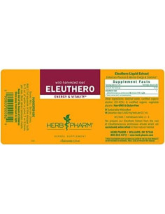 Extracto Líquido de Eleuthero Herb Pharm 118 ml - Energía y Resistencia 2
