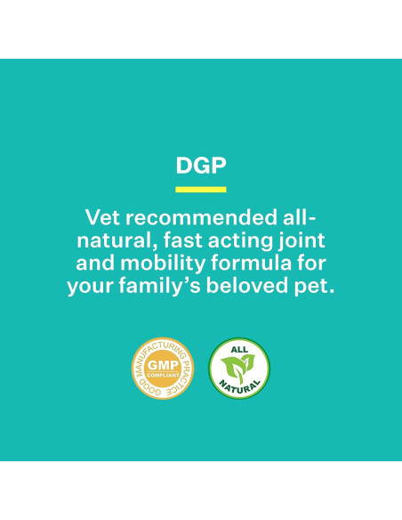 Suplemento Articular Natural DGP para Perros - 60 Tabletas