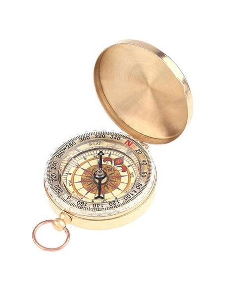 Brújula Clásica Pocket LOZ para Camping y Supervivencia
