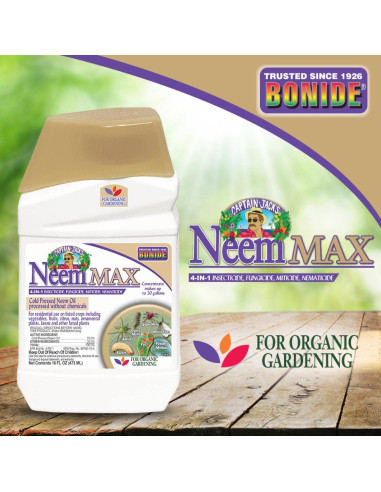 Aceite de Neem Concentrado Bonide 473 ml Insecticida Orgánico