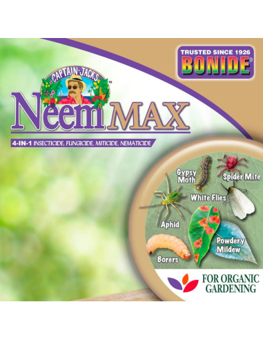 Aceite de Neem Concentrado Bonide 473 ml Insecticida Orgánico