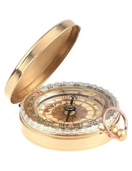 Brújula Clásica Pocket LOZ para Camping y Supervivencia