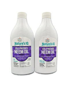Concentrado de Aceite de Neem Nature's IQ 2x473ml - Insecticida 4 en 1