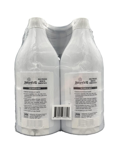 Concentrado de Aceite de Neem Nature's IQ 2x473ml - Insecticida 4 en 1