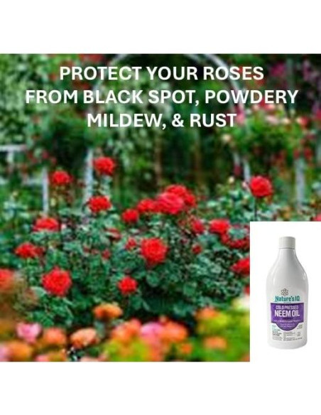 Concentrado de Aceite de Neem Nature's IQ 2x473ml - Insecticida 4 en 1