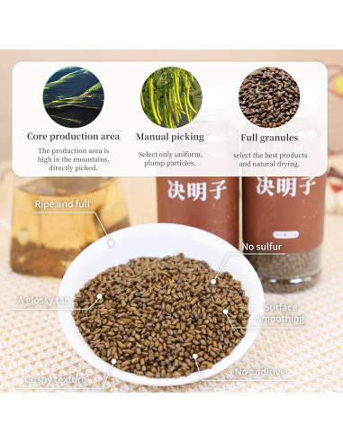 Té de Semillas de Cassia Natural 500g - Sin Azúcar ni Aditivos