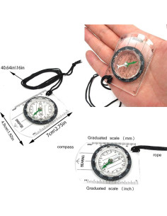 Juego de 12 brújulas de orientación BOSOIRSOU - Impermeables 2