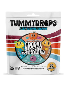 Caramelos de Jengibre Orgánico Tummydrops - Bolsa 33 unidades