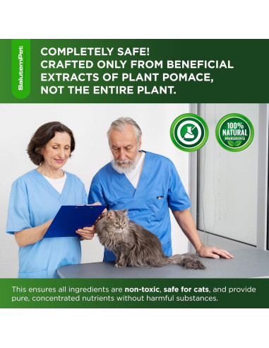 Antibiótico Natural para Gatos SalutemPet 60 ml - Infecciones y Alergias