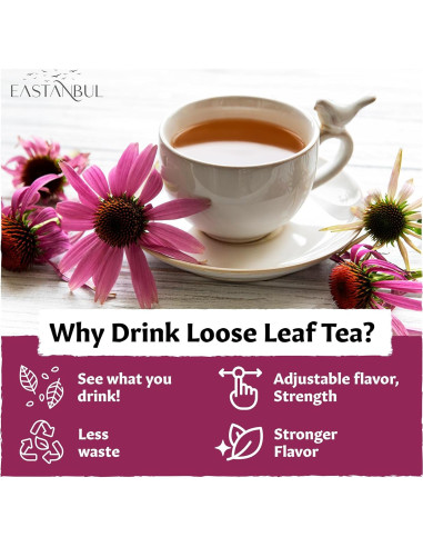 Echinacea Purpurea Eastanbul 119g - Té Herbal Natural Sin OGM