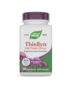 Extracto de Cardo Mariano Nature's Way 100 Cápsulas Veganas