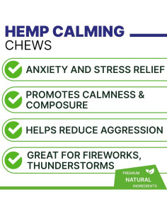 Masticables Calmantes para Perros Pawsential 120 Ct Bacon 2