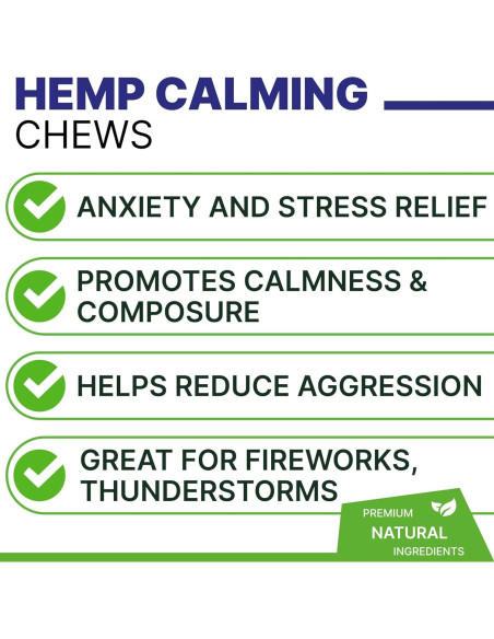 Masticables Calmantes para Perros Pawsential 120 Ct Bacon