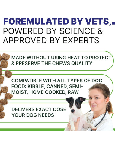 Masticables Calmantes para Perros Pawsential 120 Ct Bacon