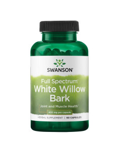 Corteza de Sauce Blanco Swanson 400 mg 90 Cápsulas