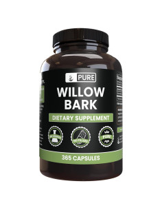 Cápsulas de Extracto de Corteza de Sauce Pure Original 365 Unidades