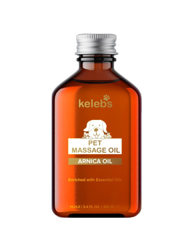 Aceite de Masaje para Perros Kelebs 240g - Alivio Articular con Árnica