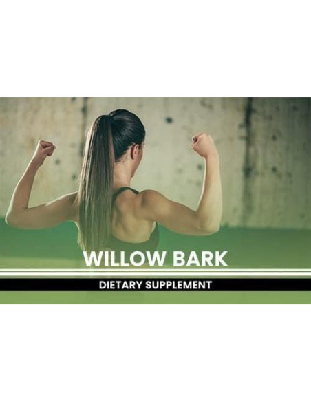 Cápsulas de Extracto de Corteza de Sauce Pure Original 365 Unidades