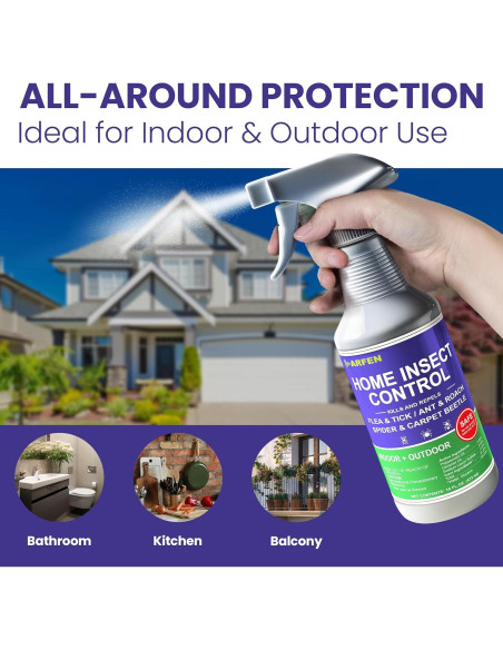 Spray Insecticida Natural ARFEN HOME 500ml - Mata Plagas