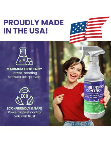 Spray Insecticida Natural ARFEN HOME 500ml - Mata Plagas