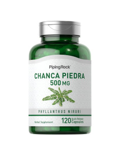 Cápsulas de Chanca Piedra Piping Rock 500mg - 120 Píldoras