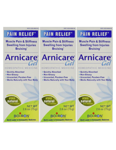 Gel de Árnica Boiron 3 Paquetes de 73.71 g Alivio Dolor