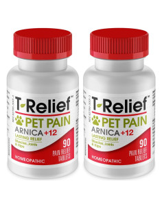 T-Relief Alivio Natural para Mascotas Arnica 90 Tabletas