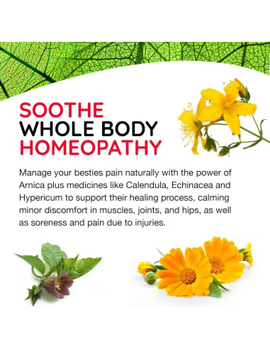 T-Relief Alivio Natural para Mascotas Arnica 90 Tabletas