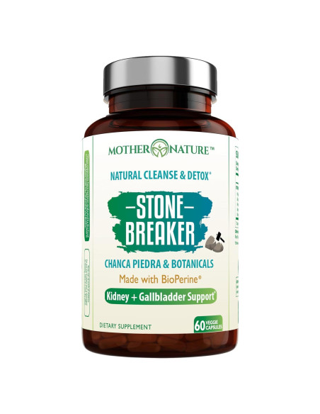 Cápsulas Chanca Piedra Madre Nature 60 Veganas 5 en 1