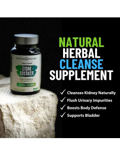 Cápsulas Chanca Piedra Madre Nature 60 Veganas 5 en 1 2