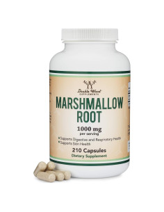 Cápsulas de raíz de malvavisco Double Wood 210 unidades 1000mg