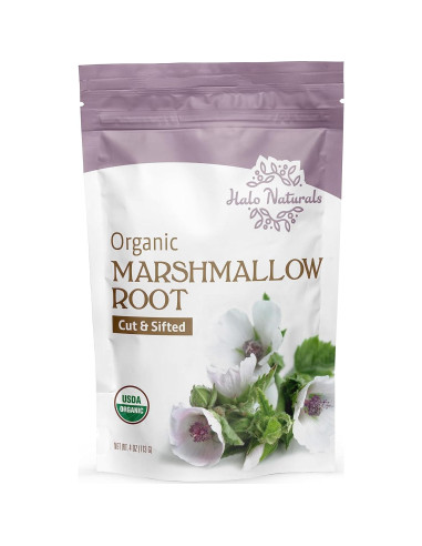 Raíz de Malvavisco Orgánica Halo Naturals 113g Certificada