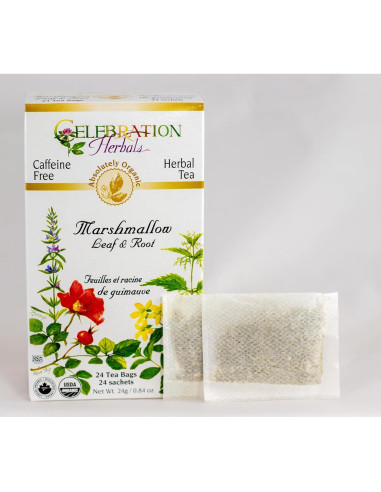 Té de Malvavisco Orgánico Celebración Herbals 24 Bolsas 0.02 kg