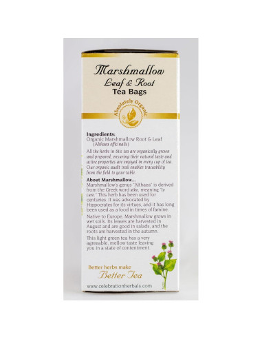 Té de Malvavisco Orgánico Celebración Herbals 24 Bolsas 0.02 kg