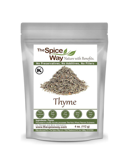 Hojas de Tomillo The Spice Way 113.4 g - Sin Aditivos