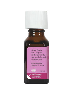 Aceite Esencial de Tomillo Rojo Aura Cacia 15ml - Pureza Garantizada 2