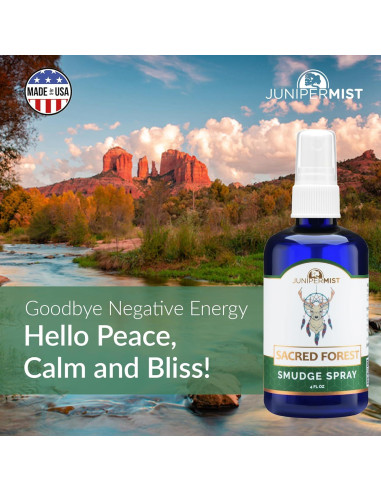Spray Limpiador Energía Negativa JuniperMist 120ml Bosque Sagrado