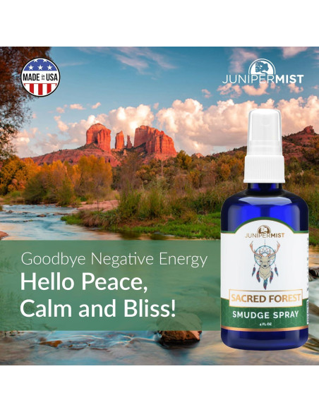 Spray Limpiador Energía Negativa JuniperMist 120ml Bosque Sagrado