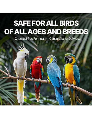 Aerosol Hidratante de Aloe Vera para Aves Lazersell 322g
